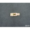 Plated Gold Jeweled Hair Pins, Alloy Copper Hair Accessories For Gift 20g